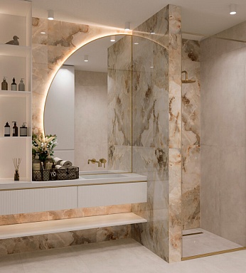 Керамогранит Arcadia Ceramica RT6007-A Invisible Onyx Matt Rustic 60x60