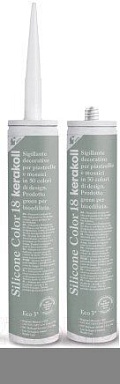 Смеси и затирки Kerakoll Silicone Color Fugabella Color герметик 08 310мл