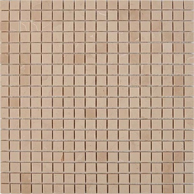 Мозаика Pixmosaic PIX 226 Crema Nova из мрамора полированная 15х15 300х300х4