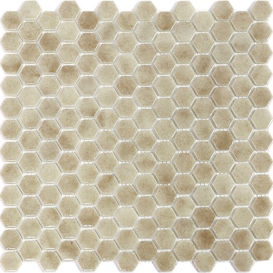 Мозаика Natural STP-BG011-HEX стекло (25) 300х300