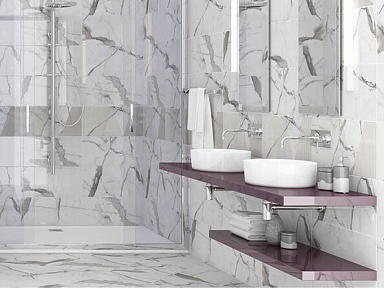 Панно Керлайф ARABESCATO BIANCO 63*63