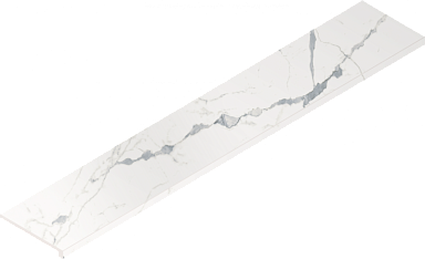 Ступень Italon 620070002612 Stellaris Statuario White Scalino Frontale 33x160