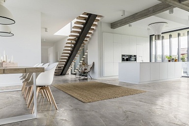Керамогранит Global Tile GT1206012101SPR Tulip Серый Soft Sugar 60x120