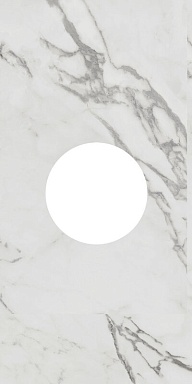 Kerama Marazzi ID159 Декор Коррер наборный белый глянцевый 30x60x0,9