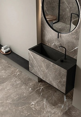 Керамогранит Keope 2A22 Silver Grey Lap RT 60x120