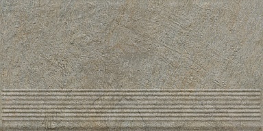Ступень Paradyz Eremite Taupe Stopnica Prosta Struktura Mat B1a 30x60