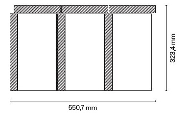 Декор Casa Dolce Casa 781832 Sensi Terre Cotone + Mattone Tappeto Nat 55х32