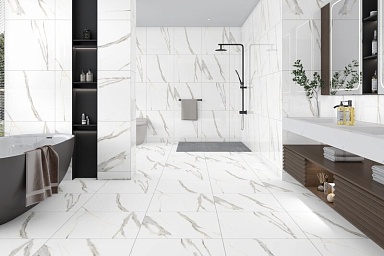 Керамогранит Eternal ETMAR1219GL60120 Statuario Rock Glossy 60x120