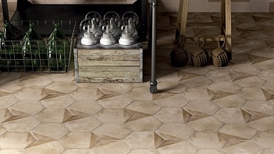 Декор Marca Corona Mix Decori Esagonо Vers. C 25х21,6