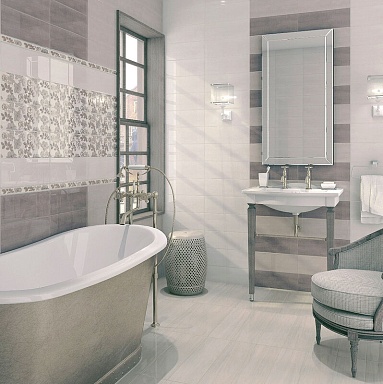 Декор Kerama Marazzi STG/A207/15010 Ньюпорт Корабли коричневый 15*40