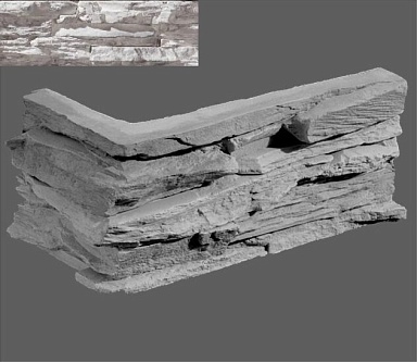 Искусственный камень Leonardo Stone Угловой элемент Перуджа 098 20/10x10x3,5