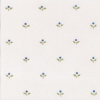 Декор Adex ADMO6009 Decorado Mimosa PB Azul C/C B 15х15