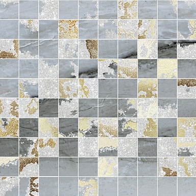 Мозаика Brennero MQSB Venus Mos.Q.Solitaire Mix Lapp. Blu tess. 30x30 (2.9x2.9)