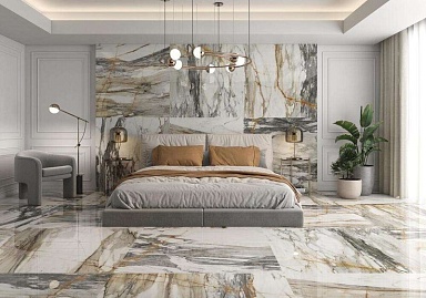 Керамогранит Pamesa Marbles Utopia Gold Compacglass Rect.120x60