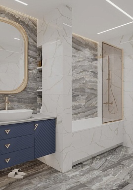 Плитка Березакерамика Alinda белый 300х600