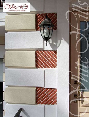 Искусственный камень White Hills 357-10 Тиволи брик 25x2.5