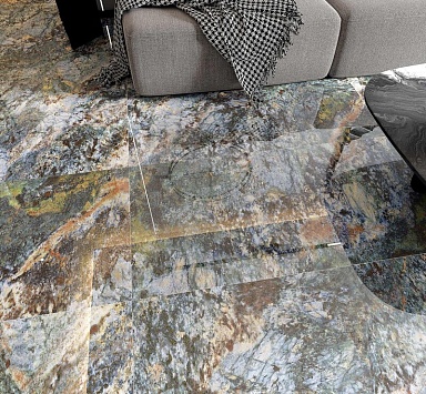 Керамогранит Global Tile GT120609100PGR Medusa Мультиколор 60x120