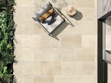 Керамогранит Alpas Cera Travertine Grigio 20mm 60x120
