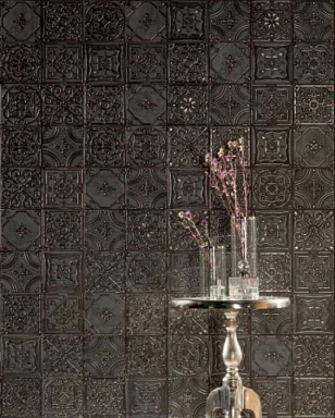 Декор Tubadzin D- Tinta platinum 14.8x14.8
