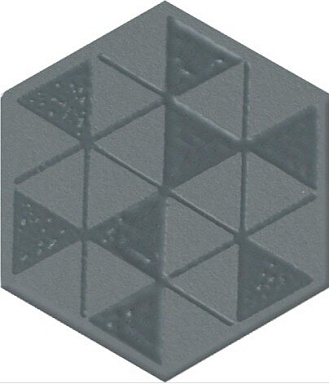 Kerama Marazzi OS/D241/63010 Декор Агуста синий 6х5,2