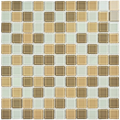 Мозаика Bonaparte Raf coffee (стекло) 25*25*4 30x30