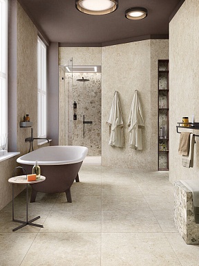 Керамогранит Mirage BLV3 EY13 Elysian Travertino Light Cross Nat 60x60