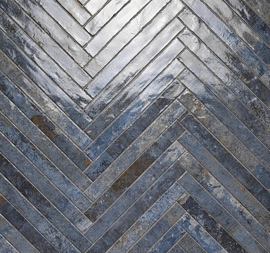 Керамогранит La Fabbrica Ceramiche 264022 Kist Lux Dark Blue Glossy 4,8x45