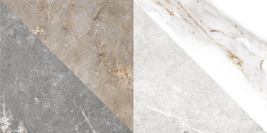 Плитка Global Tile GT98VG Capella Белый Геометрия 50x25