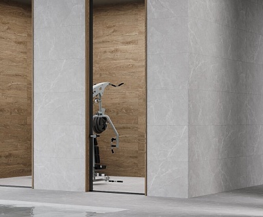 Керамогранит Laparet Marble Grey PRO серый матовый R11Soft 60х120