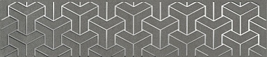 Kerama Marazzi AD/C569/6399 Бордюр Ломбардиа серый темный 25*5.4