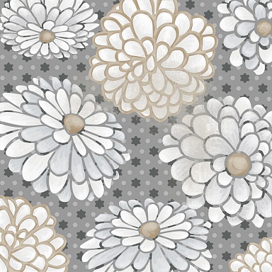Декор VIVES Flore Gris 20x20 (микс)