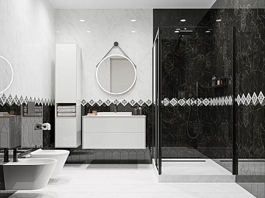 Плитка Kerama Marazzi 16071 Фрагонар белый 7.4*15
