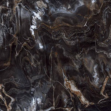Керамогранит PrimaVera GR103 Toledo Black High glossy 600x600