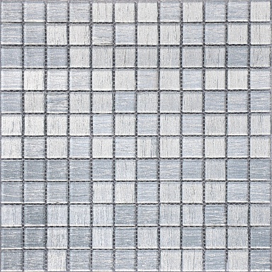 Мозаика Caramelle Mosaic Silver Satin 23x23x4 298x298