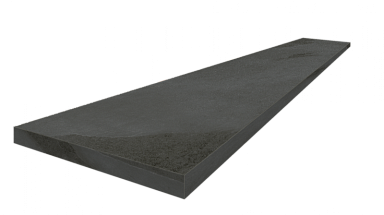 Ступень Coliseumgres 620070002383 Ardesia Black Scalino Ang.Sx 33x120