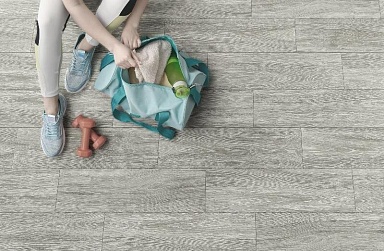 Керамогранит Global Tile GT181VG Helga Серый 14,7x59,4