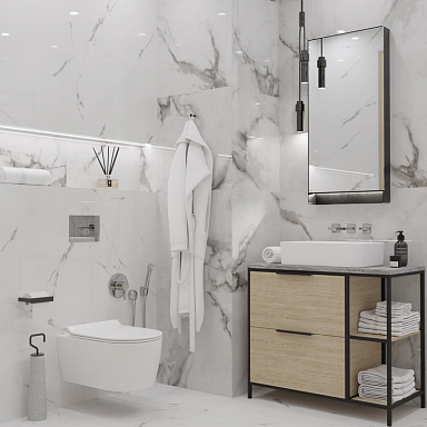 Керамогранит Royce R_PR1005 Carrara Betria Polished 60x60