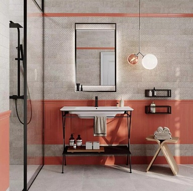 Бордюр Kerama Marazzi POD016 Карандаш Бисер платина 20х0,6