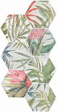 Керамогранит Durstone Saona Aruba Blanco 23x27