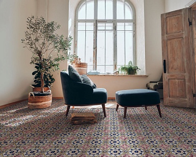 Керамогранит Nanda Tiles Terra Atelier White 11,5x11,5