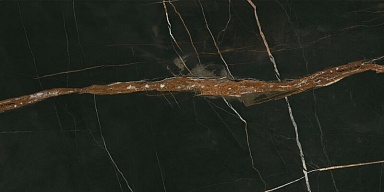 Керамогранит Idalgo Lusso Nero Lappated / Люссо Неро Лаппатированная 60x120