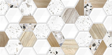 Плитка Alma Ceramica TWU09BLB014 Bilbao рельефная 249*500*8,5
