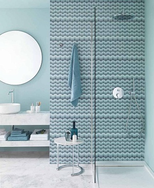 Мозаика L'Antic Colonial L244006761 Glaze Dots Greys/Black Matt 31,5x29