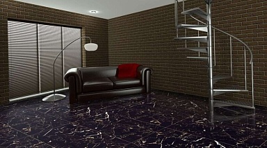 Керамогранит A-Ceramica Apolo Black High Gloss 60x120