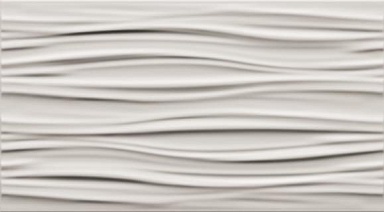 Плитка Атлас Конкорд Россия 600010001987 3D WHITE WALL Curvy White 30,5x56