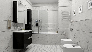 Керамогранит Gracia Ceramica Inverno white 01 30х60