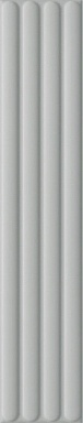 Плитка DNA Tiles Plinto Out Grey Matt 10.7x54.2