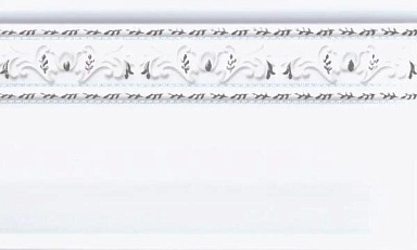 Плинтус Azulejo Espanol Zocalo Jeddah Platino 15x25