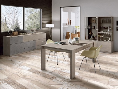 Керамогранит Absolut Keramika Palau Black 15x90