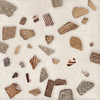 Плитка Azori 00-00002402 Terrazzo Wood 15х15